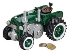 G. Wurm Pokladnička zelený traktor