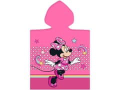 BrandMac Ružové detské pončo myška Minnie