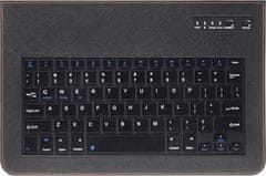 Yenkee univerzální pouzdro na tablet 10" s bluetooth klávesnicí YBK 1050 (45016184), čierna