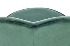 Halmar Barová stolička H106 tmavo zelená