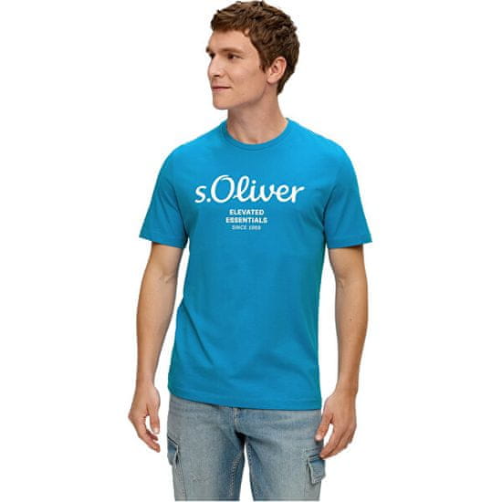 s.Oliver Pánske tričko Regular Fit 10.3.11.12.130.2141458.62D1