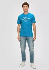 s.Oliver Pánske tričko Regular Fit 10.3.11.12.130.2141458.62D1 (Veľkosť S)