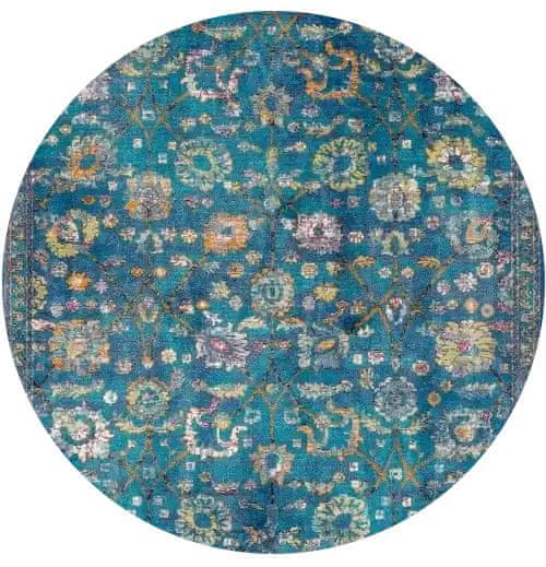 KJ-Festival Teppiche Kusový koberec Picasso K11600-04 Sarough kruh