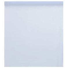 Vidaxl Okenná fólia statická matná transparentná biela 60x2000 cm PVC