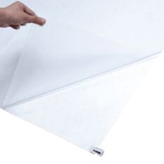Vidaxl Okenné fólie 5 ks statické matné transparentné sivé PVC