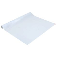 Vidaxl Okenná fólia statická matná transparentná biela 60x500 cm PVC