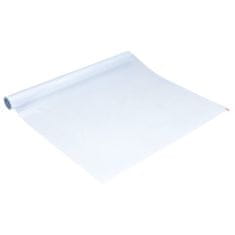 Vidaxl Okenná fólia statická matná transparentná sivá 45x1000 cm PVC