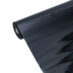 Vidaxl Okenné fólie 5 ks statické matné čierne PVC