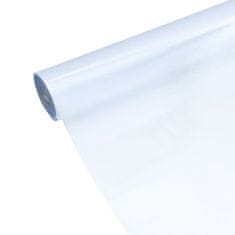 Vidaxl Okenná fólia statická matná transparentná sivá 90x2000 cm PVC
