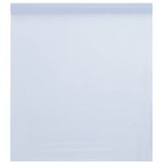 Vidaxl Okenná fólia statická matná transparentná biela 45x2000 cm PVC