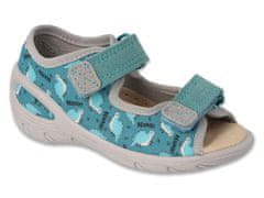 Befado chlapčenské sandálky SUNNY 063PX011 dino, ľahká a pružná obuv veľ. 21