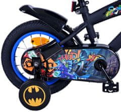 Volare Detský bicykel Batman - chlapčenský - 12 palcov - čierny