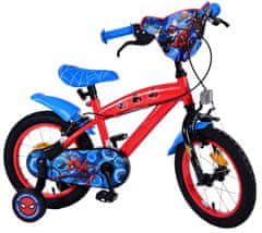 Volare Detský bicykel Ultimate Spider-Man - chlapčenský - 14 palcov - modrý/červený