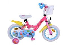Volare Detský bicykel Peppa Pig - dievčenský - 12 palcov - Ružový