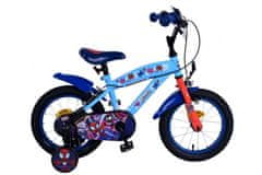 Volare Detský bicykel Spidey - chlapčenský - 14 palcov - modrý