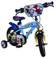 Volare Detský bicykel Spidey - chlapčenský - 12 palcov - modrý