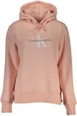 Calvin Klein  Perfektná Dámska Mikina Ružová Farba: ružová, Veľkosť: XL