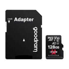 GoodRam Paměťová karta Goodram IRDM microSD 128GB + adaptér (IR-M2AA-1280R12)