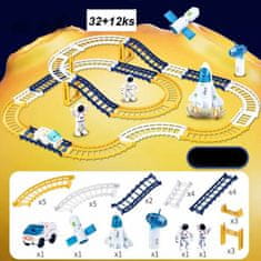 CAB Toys Vesmírna železnica, detská puzzle dráha