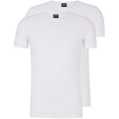 Hugo Boss 2 PACK - pánske tričko BOSS Slim Fit 50475276-100 (Veľkosť S)