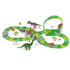 CAB Toys Dinosaur Track - Dino dráha 191 prvkov