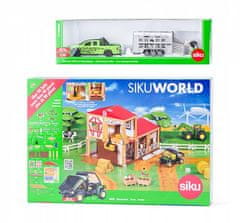 SIKU World - farma s autom pre prepravu dobytka