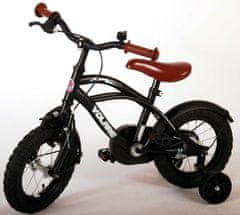 Volare Detský bicykel Black Cruiser - chlapčenský - 12 palcov - čierny
