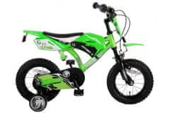 Volare Detský bicykel Motorbike - chlapčenský - 12 palcov - zelený