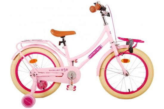 Volare Detský bicykel Excellent - dievčenský - 18 palcov - ružový - zmontovaný na 95 %