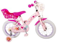 Volare Detský bicykel Paw Patrol - dievčenský - 14 palcov - Ružový