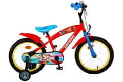 Volare Detský bicykel Paw Patrol - chlapčenský - 16 palcov - červený modrý