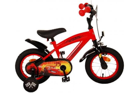 Volare Detský bicykel Disney Cars - chlapčenský - 12 palcov - červený