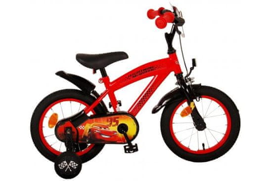 Volare Detský bicykel Disney Cars - chlapčenský - 14 palcov - červený