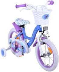 Volare Detský bicykel Disney Frozen 2 - dievčenský - 14 palcov - Modrá / Fialová