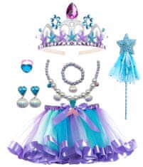 EXCELLENT Karnevalová sada doplnkov tyrkysová - Sea Princess