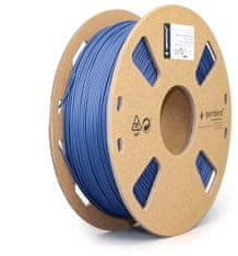 Gembird tisková struna (filament), PLA MATTE, 1,75mm, 1kg (3DP-PLA-01-MTNB), modrá