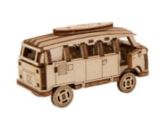 Wooden city 3D puzzle Superfast Minibus Retro