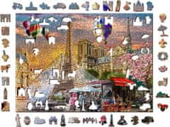 Wooden city Drevené puzzle Jar v Paríži 2v1, 1010 dielikov EKO