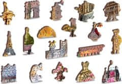 Wooden city Drevené puzzle Jar v Paríži 2v1, 1010 dielikov EKO