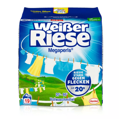 Weißer Riese UNIVERSAL MEGAPERLS koncentrát Prací prášok 19 praní 1,14 kg DE