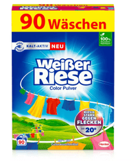 Weißer Riese COLOR prací prášok 90 praní | 4,5 kg DE