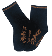 Eplusm Dievčenské vysoké ponožky Harry Potter - 2 ks 23–26