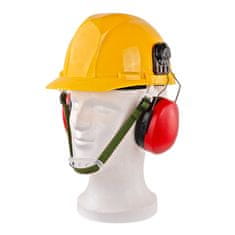 DEMA Ochranná pracovná prilba s ochranou sluchu