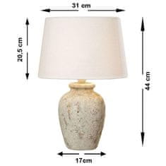 Dekorstyle Lampa Luton 44 cm
