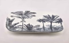 Affekdesign Porcelánový tanier TROPICAL 27,5 x 18 cm