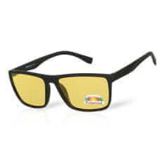 PolarZONE Žlté polarizačné okuliare pre vodičov na nočné videnie "Motorist"