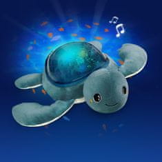 Magický LED projektor morského dna s melódiami a bielym šumom korytnačka TURTLE