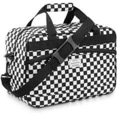 ZAGATTO Šachovnicová cestovná taška 40x20x25, ZG828