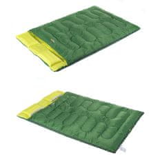 Naturehike spací vak pre 2 osoby 2400g - modrý/zelený