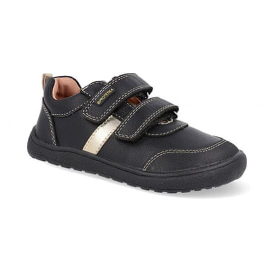Detská barefoot vychádzková obuv Kimberly čierna